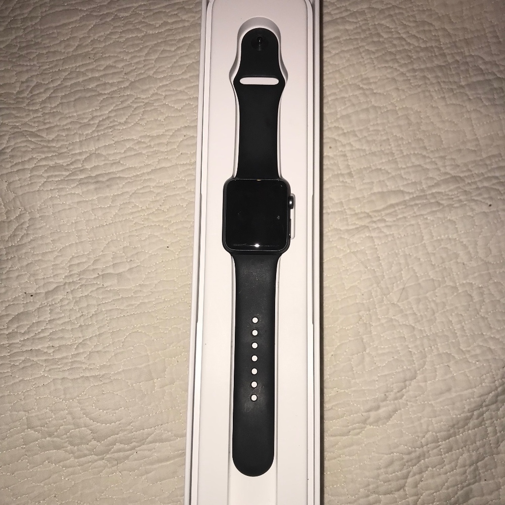 Apple Watch Sport-Never Used- Comes with 2 bands!